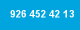 926 452 42 13